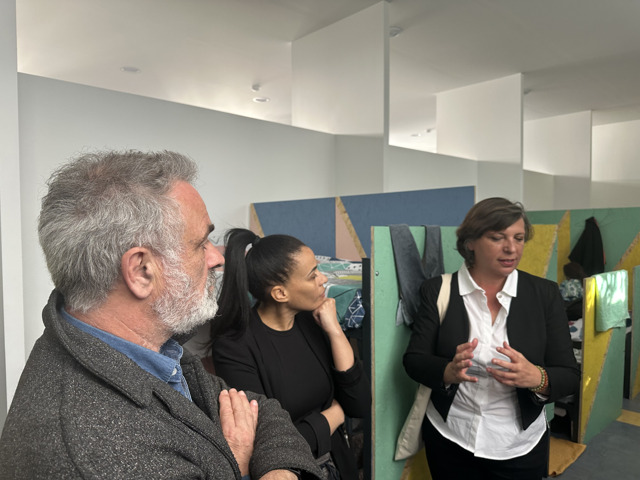Paris 13 - Inauguration en présence de Léa Filoche