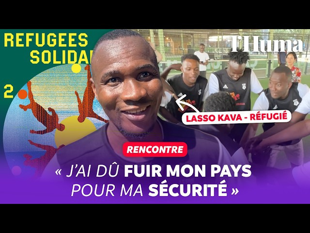 Réfugié, prof de maths et fan de foot : rencontre avec Lasso Kava à la Refugees Solidarity Cup<br />